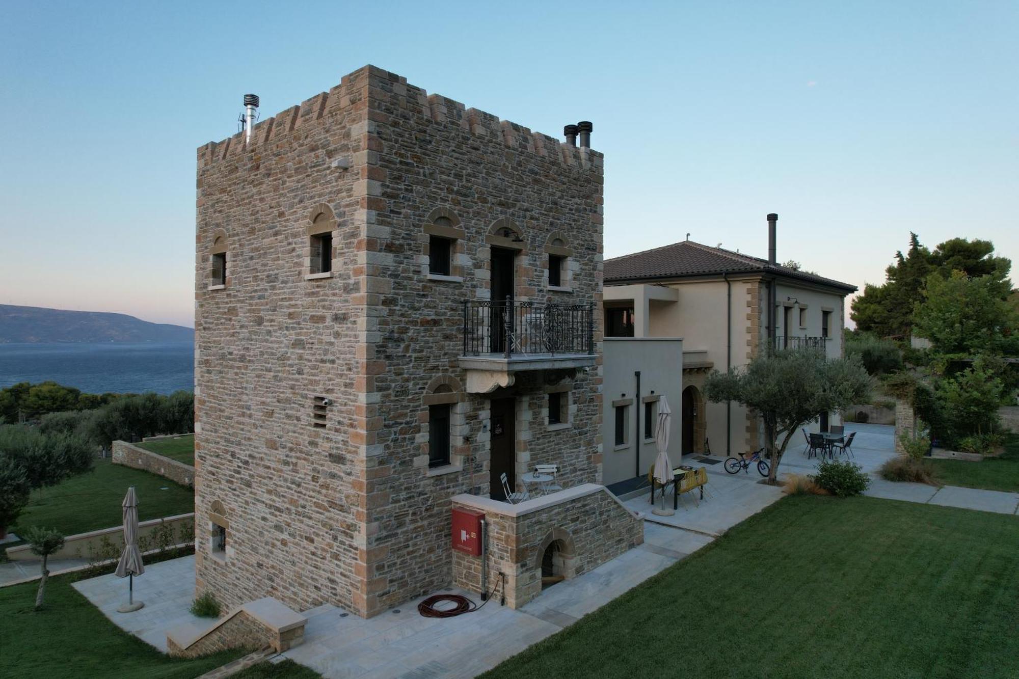 Villa Kalamos / Sea View And Pool Nearby Athens Exterior photo